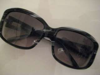   Women New Gray Black Designer Sunglasses w Case UV Lenses Saks 5th