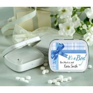 Baby Keepsake: Its a Boy Gift Wrap Design Personalized Glossy White 