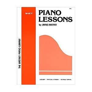  Piano Lessons, Level 4 Musical Instruments