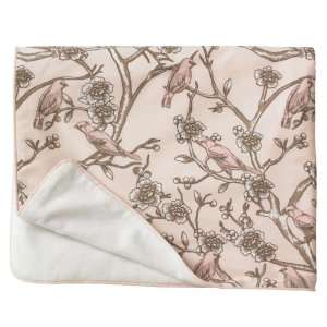  Vintage Blossom Stroller Blanket in Blush Baby