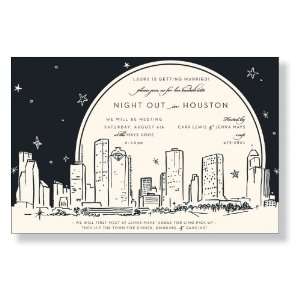  Houston Skyline Invitations