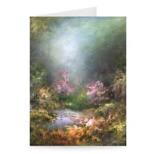 Serenity, 1994 (oil on canvas) by Hannibal   Greeting Card (Pack of 