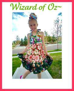 Custom Boutique Pageant Wizard of Oz Dress 6 12 18 2 8  