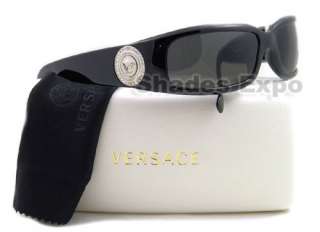 VERSACE SUNGLASSES 4044B 4044 B BLACK GB1/87 SHADES NEW  