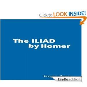 The ILIAD by Homer Greek Aeolian musical notes Rhapsody I Gregory 