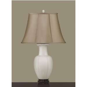 Martha Stewart Glazed Ceramic Seashell 30 High Table Lamp