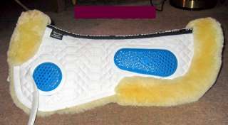 Stephens Gelee Sheepskin GEL EZE Back/Wither Saddle Pad  