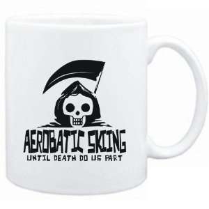  Mug White  Aerobatic Skiing UNTIL DEATH SEPARATE US 