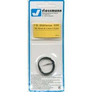  Viessmann 6206 Bulbs Clear O/D 2.3 16V 30ma: Home 