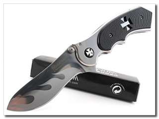 Boker Magnum Heavy Metal Framelock. 4 1/2 closed. 440 stainless blade 