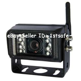 WIRELESS REAR VIEW BACKUP SYSTEM 7 REVERSE LCD+2CAMERA  