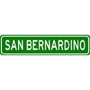 SAN BERNARDINO City Limit Sign   High Quality Aluminum