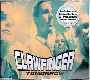 Clawfinger   Tomorrow   4 Track CD 1995  