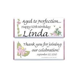 BD234   Aged to Perfection Birthday Candy Bar Wrappers:  