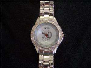 Ice Mens Watch 50 Cent G Unit Bling Stones New  