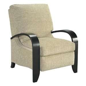    Tight Box Accent Recliner with Wood Arms Furniture & Decor