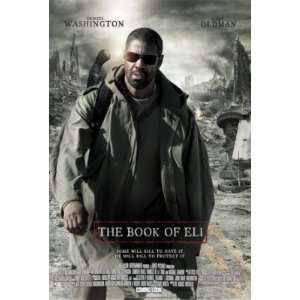 The Book of Eli Denzel Washington Original Movie Poster:  