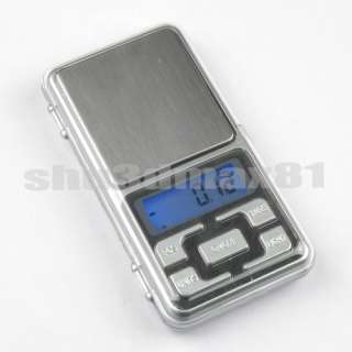 500g x 0.1g Mini Digital Jewelry Pocket Scale LCD S1450 Features: