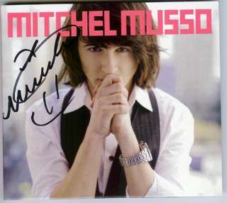 MITCHEL MUSSO*SIGNED*AUTOGRAPHED*CD*BRAND*NEW*PROOFHANNAH MONTANA 