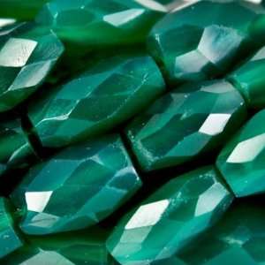  Green Agate Beads Faceted Pillow Arts, Crafts & Sewing