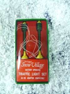 Dept 56 Snow Village Traffic Light Set #55000 (711)  