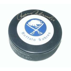  Rene Robert Autographed Buffalo Sabres NHL Puck: Sports 