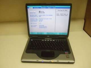 HP Compaq nx9030 Pentium M / 1.6 GHz / 512 MB RAM / WiFi  