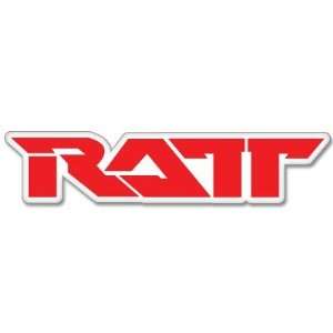  RATT glam metal car bumper sticker decal 6 x 3 
