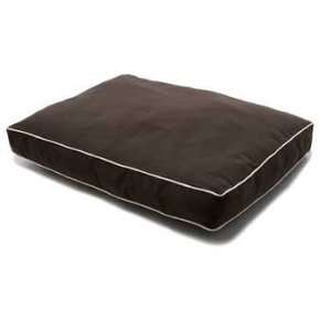  Dog Gone Smart Rectangle Dog Bed Brown 26x34: Pet Supplies