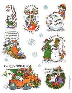 CHRISTMAS HALLMARK Assorted VINTAGE Sticker Sheets Choice PRECIOUS 