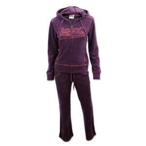  UFC Womens Velour Warmup Suit [Purple]