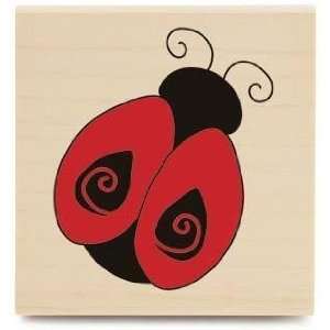 Doodle Bug Wood Mounted Rubber Stamp