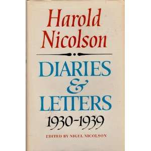  Harold Nicolson Diaries and Letters 1930 1939 Atheneum Books