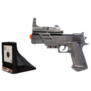  Colt MK IV Spring   Action Air Pistol with Rail Red Dot 
