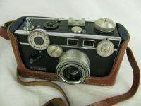 Vintage Argus Brick Range Finder Camera Leather Case  