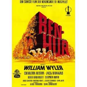 Ben Hur Movie Poster (11 x 17 Inches   28cm x 44cm) (1959 