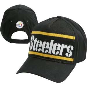  Pittsburgh Steelers Wool Sweater Adjustable Hat: Sports 