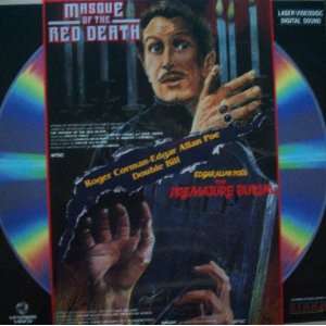  Masque of the Red Death / Premature Burial Laserdisc 