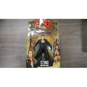 TNA Total Nonstop Action Wrestling Sting with Bat and Jacket by Marvel 