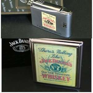 Jack Daniels  Lighter Cigarette Case 