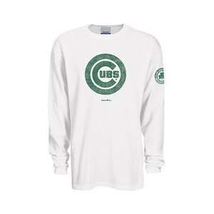  Chicago Cubs Shamrock Lucky Day Thermal Long Sleeve T 