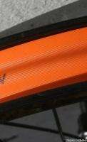 Stolen Roulette BMX Rear Wheel 8t Neon Orange 22t+Chain  
