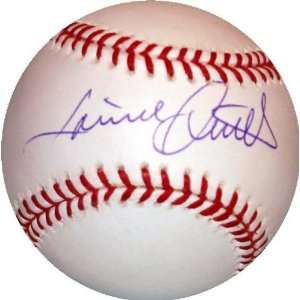  Lonnie Smith autographed Baseball