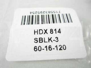 HARLEY DAVIDSON HDX 814 Sunglasses Black HDX814 SBLK 3  