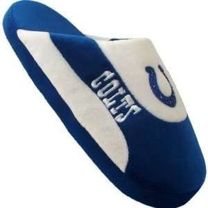  Indianapolis Colts Low Pro Stripe Slipper: Sports 