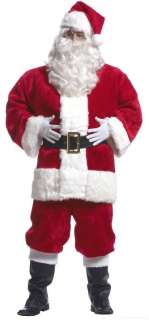 Costumes! Santa Claus Deluxe Santa Costume Suit 6pc  
