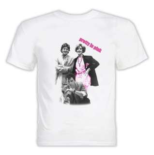 Pretty in Pink 80s movie t shirt  