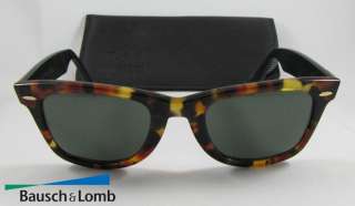 RAY BAN LIMITED WAYFARER 5022 DELUXE EDITION VINTAGE TORTOISE 