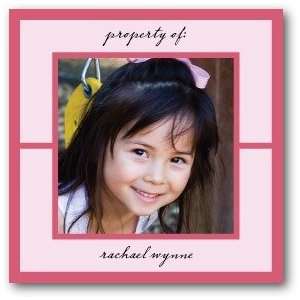  Personalized Gift Tag Stickers   Photo Fun: Peony By Tiny Prints 