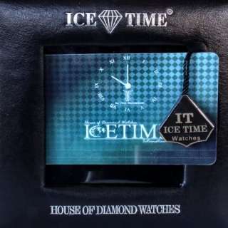 Womens Silver Ice Time 15 Diamond Watch NIB $185  